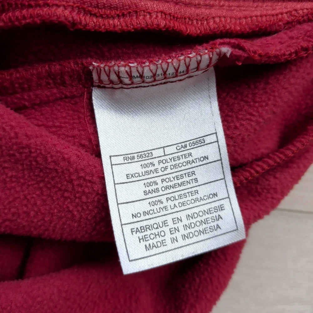 Vintage Nike Team USC Trojans Fleece Jacket Men XXL Red Full Zip Fit Therma